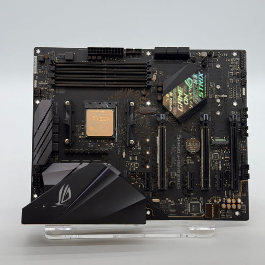 ASUS ROG STRIX B450-F GAMING AM4 AMD Motherboard W/ AMD Ryzen 7 2700x 4.3GHz 8 Core 16 Thread AM4 Processor