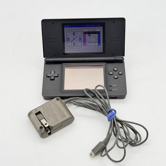 Nintendo DS Lite Black 2006 Handheld Console NDSL Tested Working System