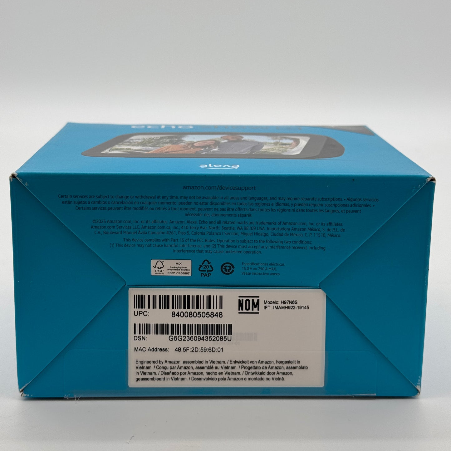 Amazon Echo Show 5 3rd Gen Smart Display Black New In Box