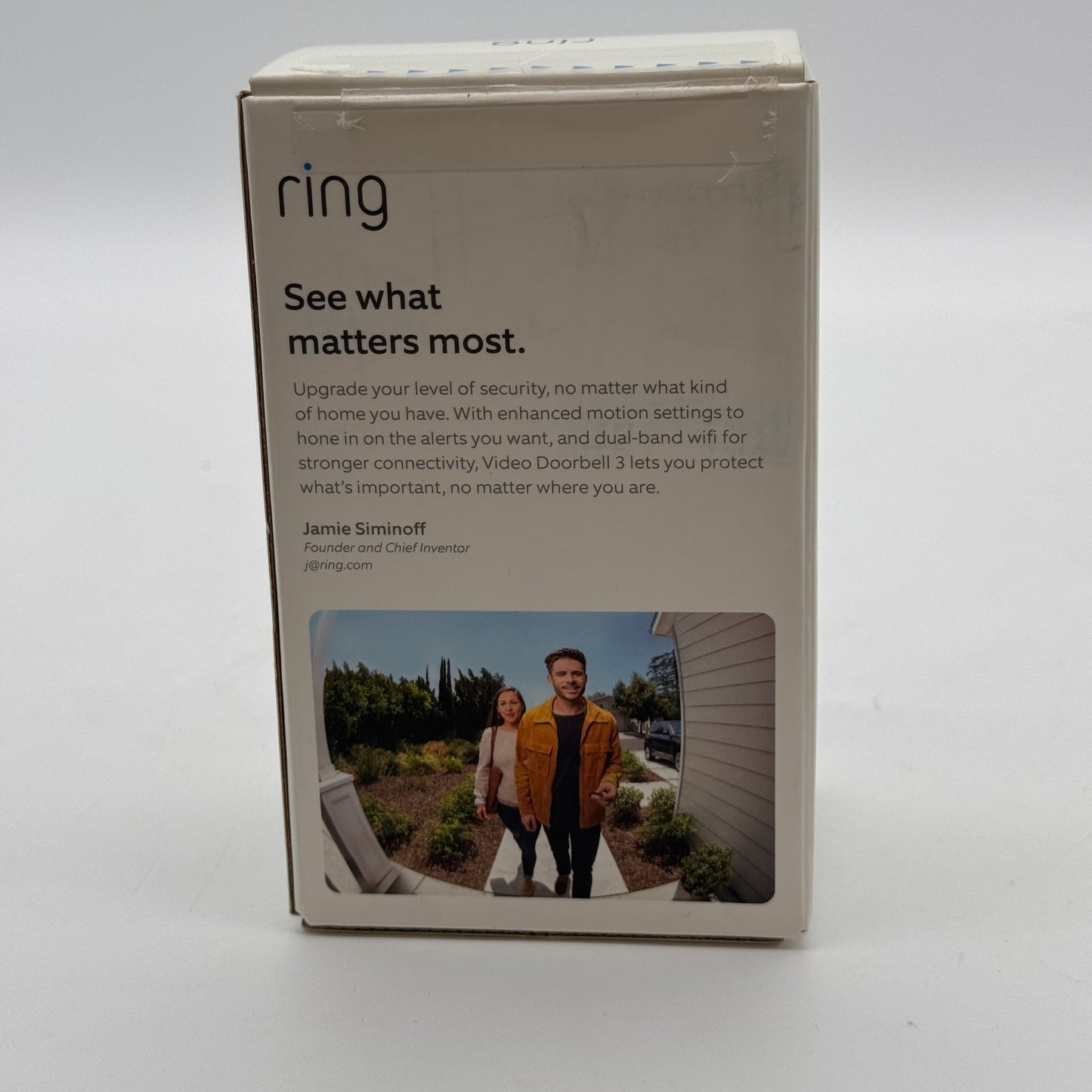NY04-32880 - Ring Video Doorbell 3 2020 Multi-Colored New In Box