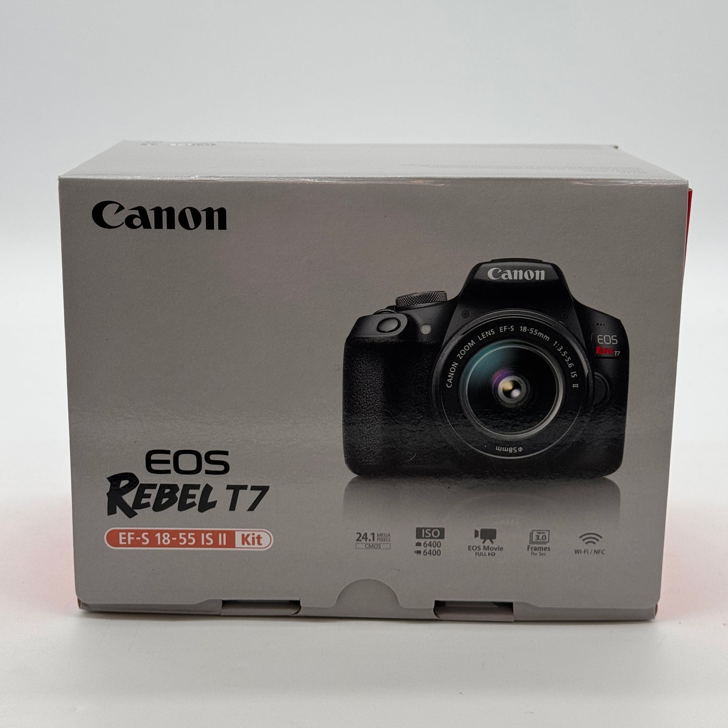 Canon EOS Rebel T7 24.1MP Digital SLR Camera Kit 18-55mm Black