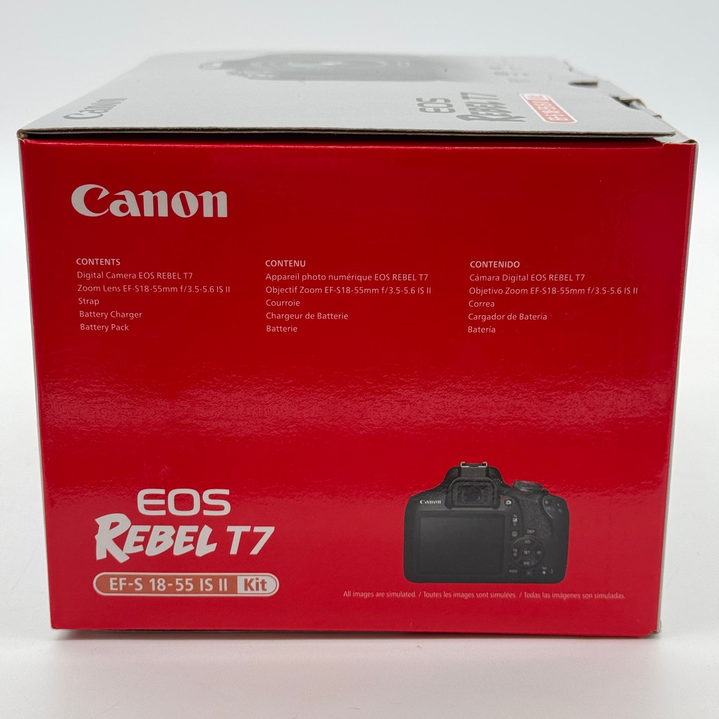 Canon EOS Rebel T7 24.1MP Digital SLR Camera Kit 18-55mm Black