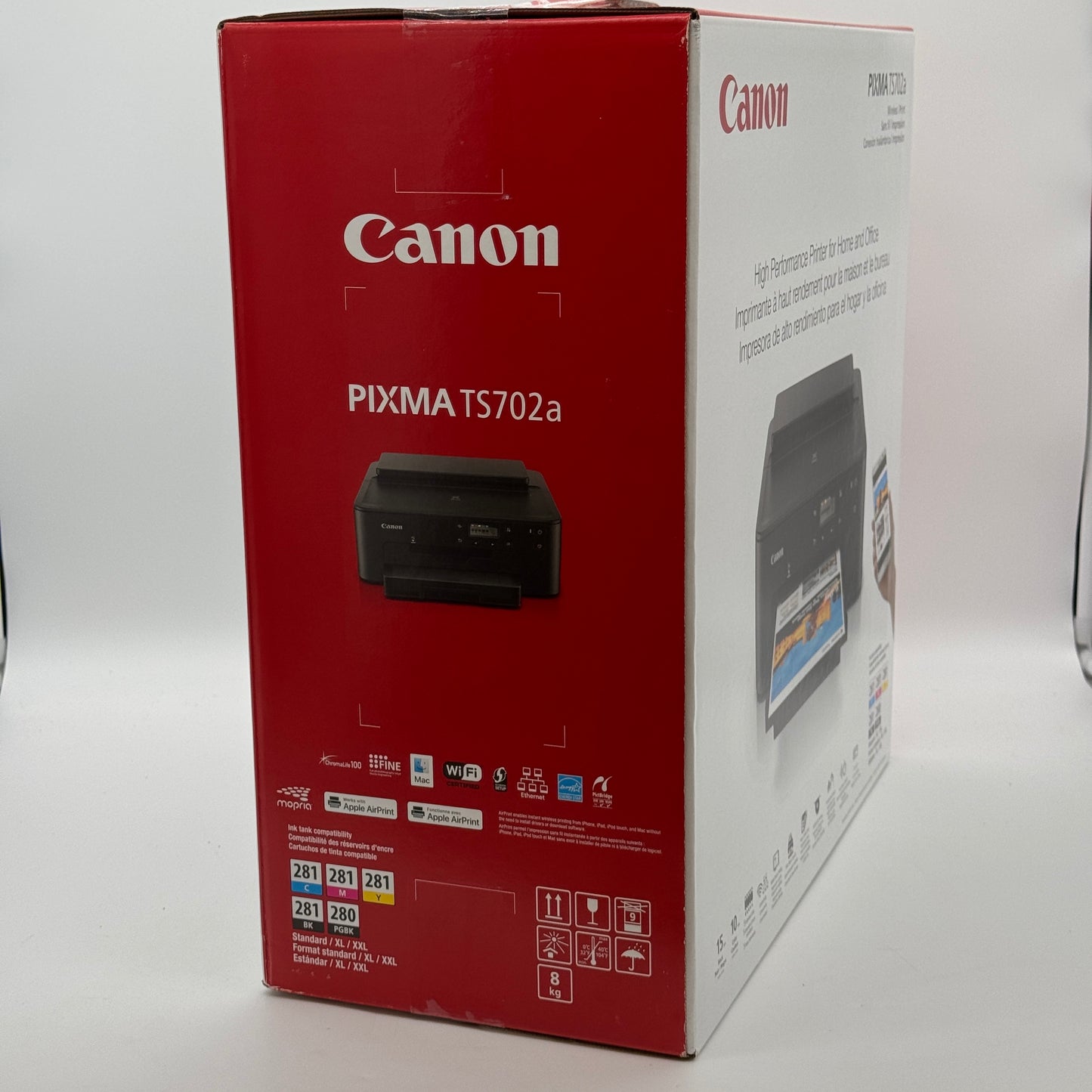 Canon PIXMA TS702a Desktop Wireless Inkjet Printer - Color - 4800 x 3109C022