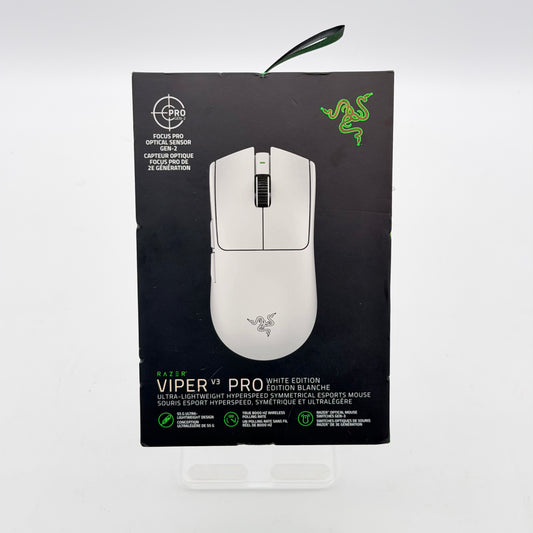 Razer Viper V3 Pro Gaming Mouse New In Box No Returns White Edition Fast Ship