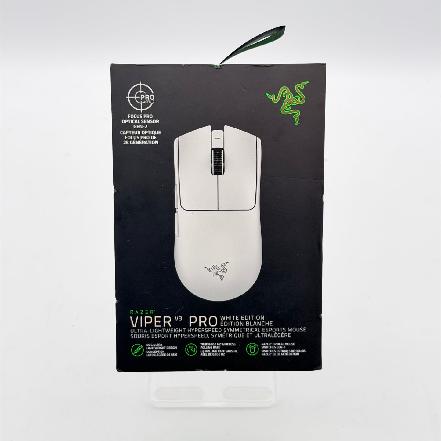Razer Viper V3 Pro Gaming Mouse New In Box No Returns White Edition Fast Ship
