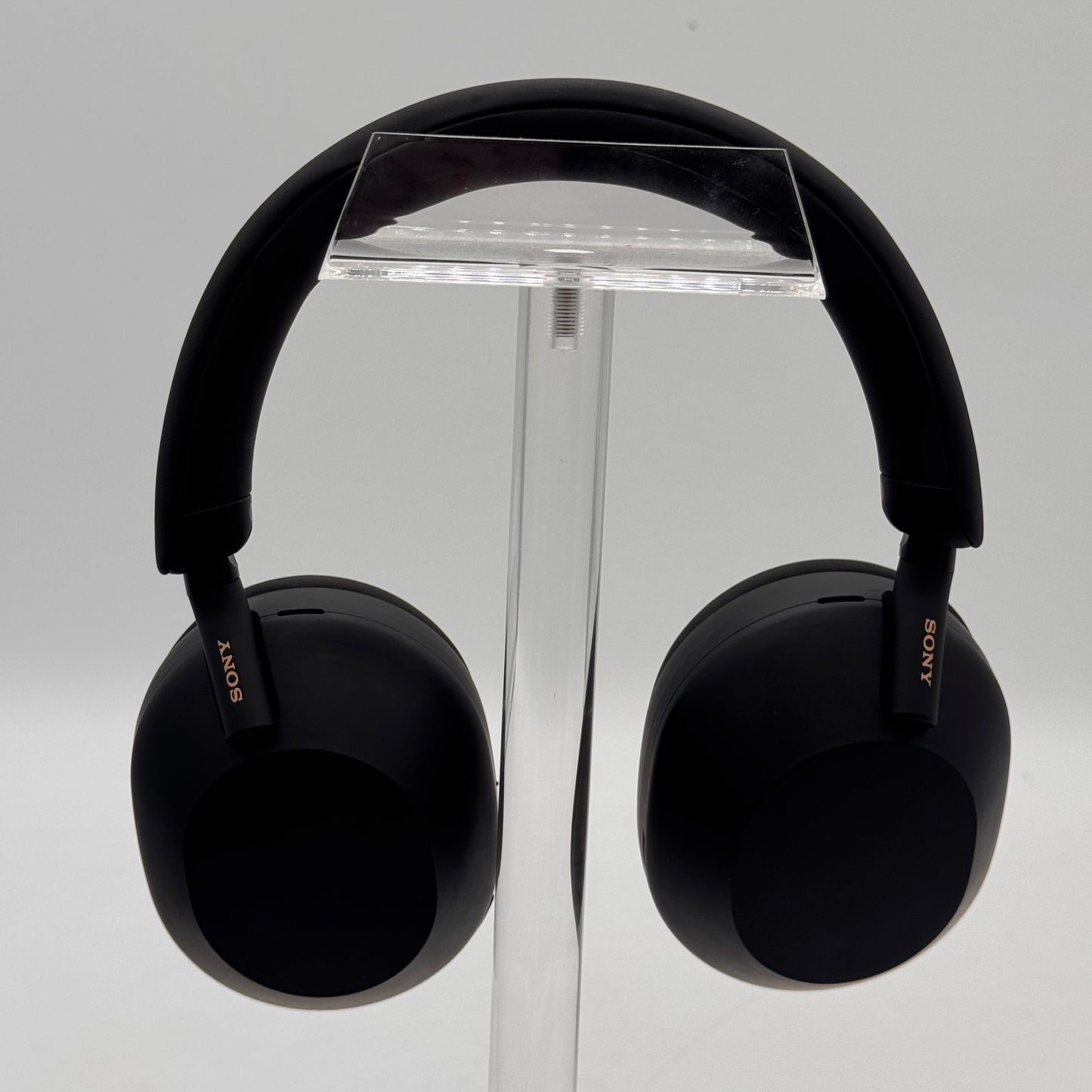 Sony WH-1000XM5 Wireless Noise Canceling Headphones Black EUC Case & Cables