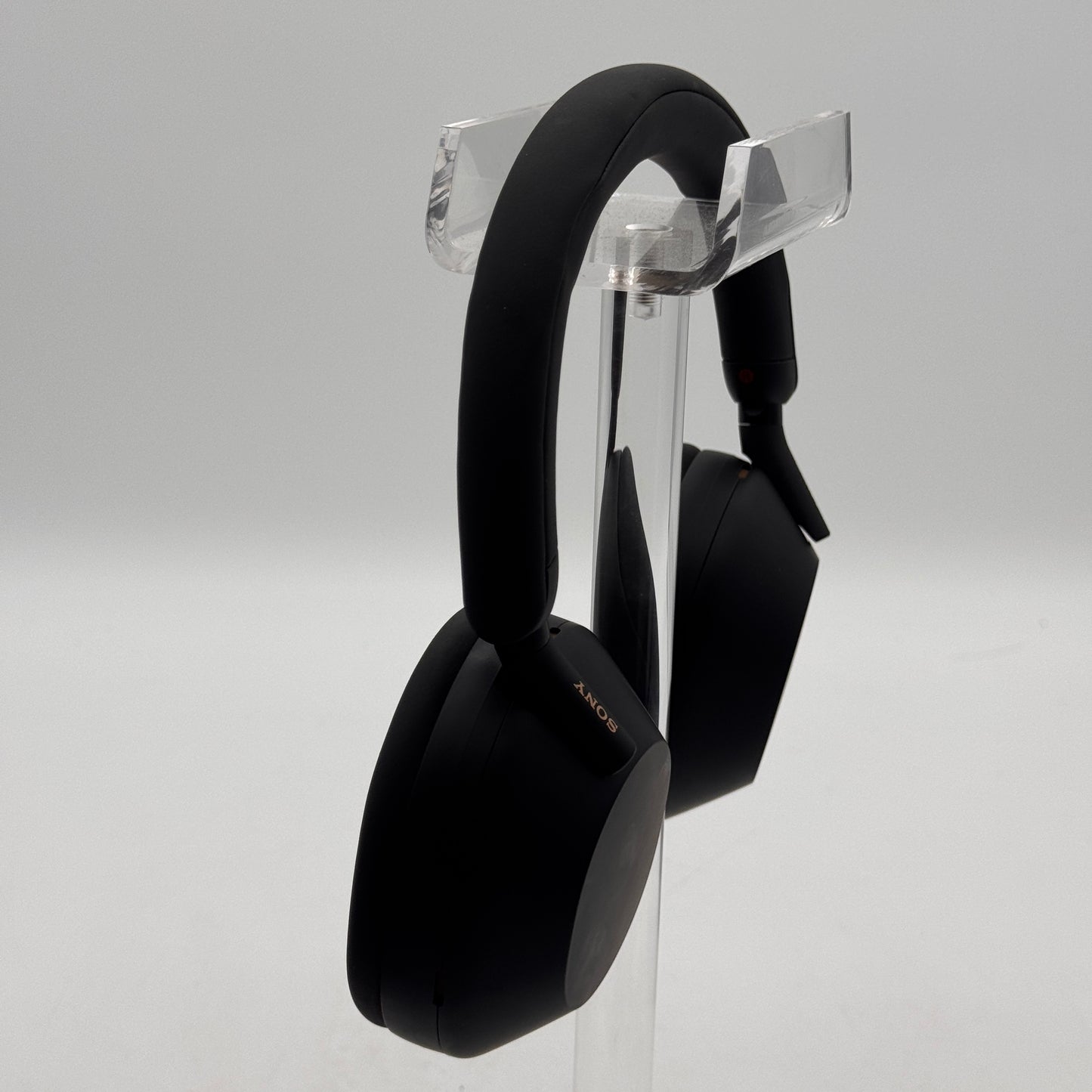 Sony WH-1000XM5 Wireless Noise Canceling Headphones Black EUC Case & Cables
