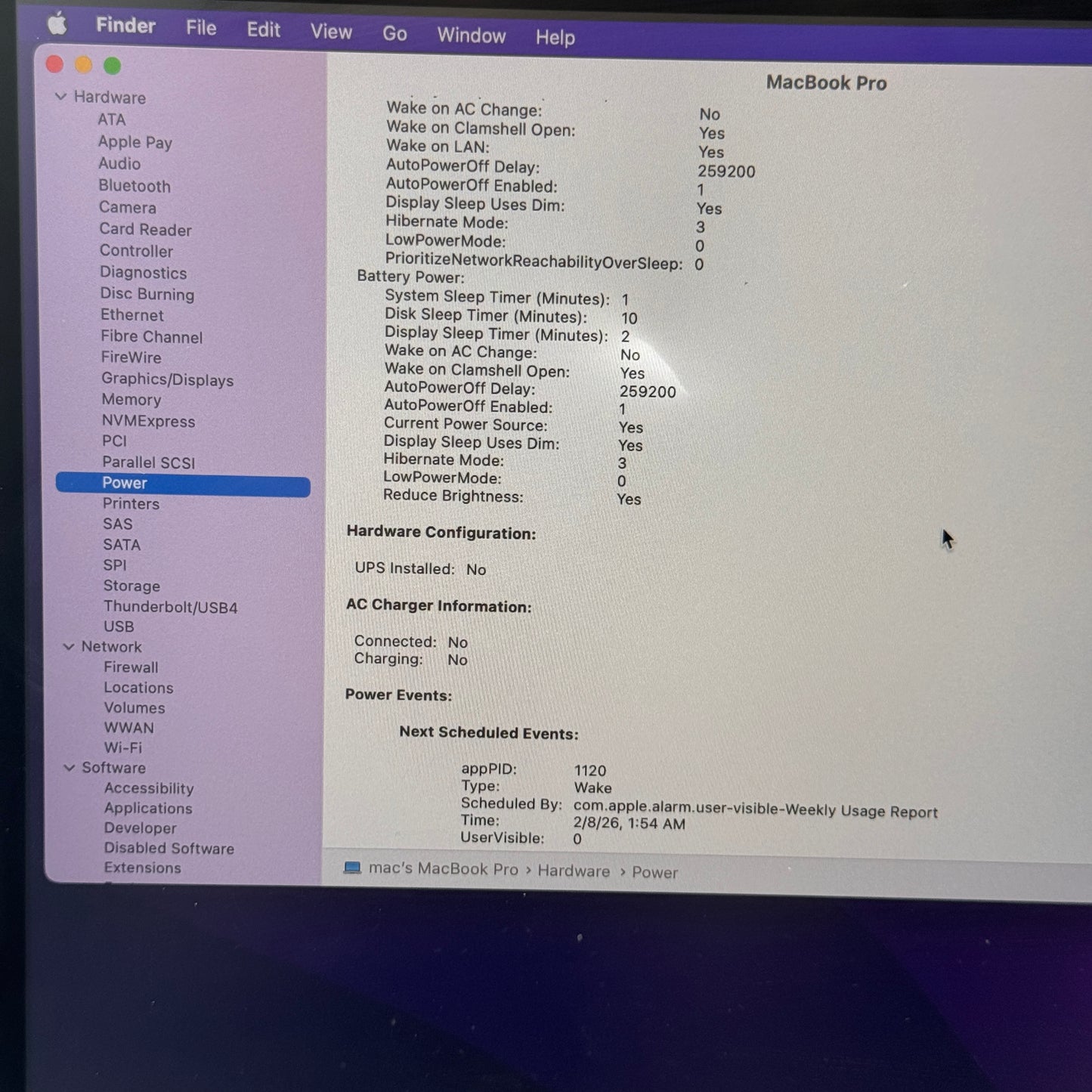 Apple MacBook Pro 15 inch A1707 2016 Core i7 16GB 256GB Gray Used