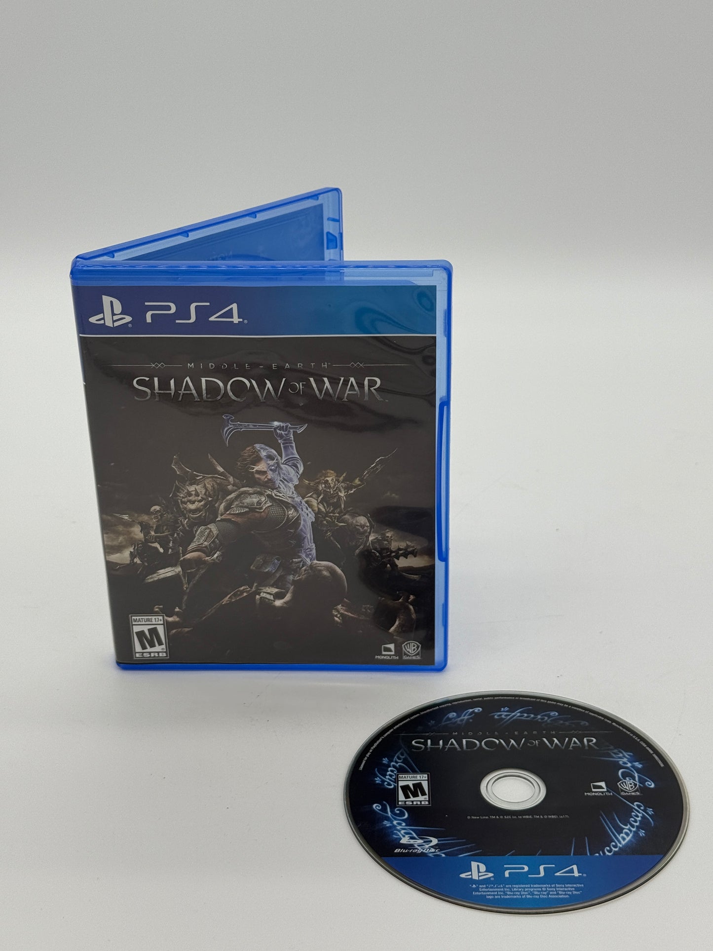 Shadow of War for Playstation 4 - Used with Box - Free Shipping!