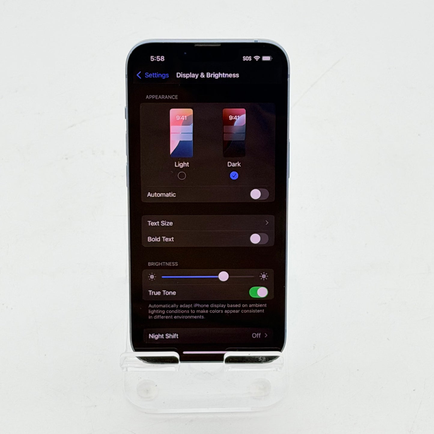 Apple iPhone 14 Blue 128GB Spectrum Locked Great Condition Tested
