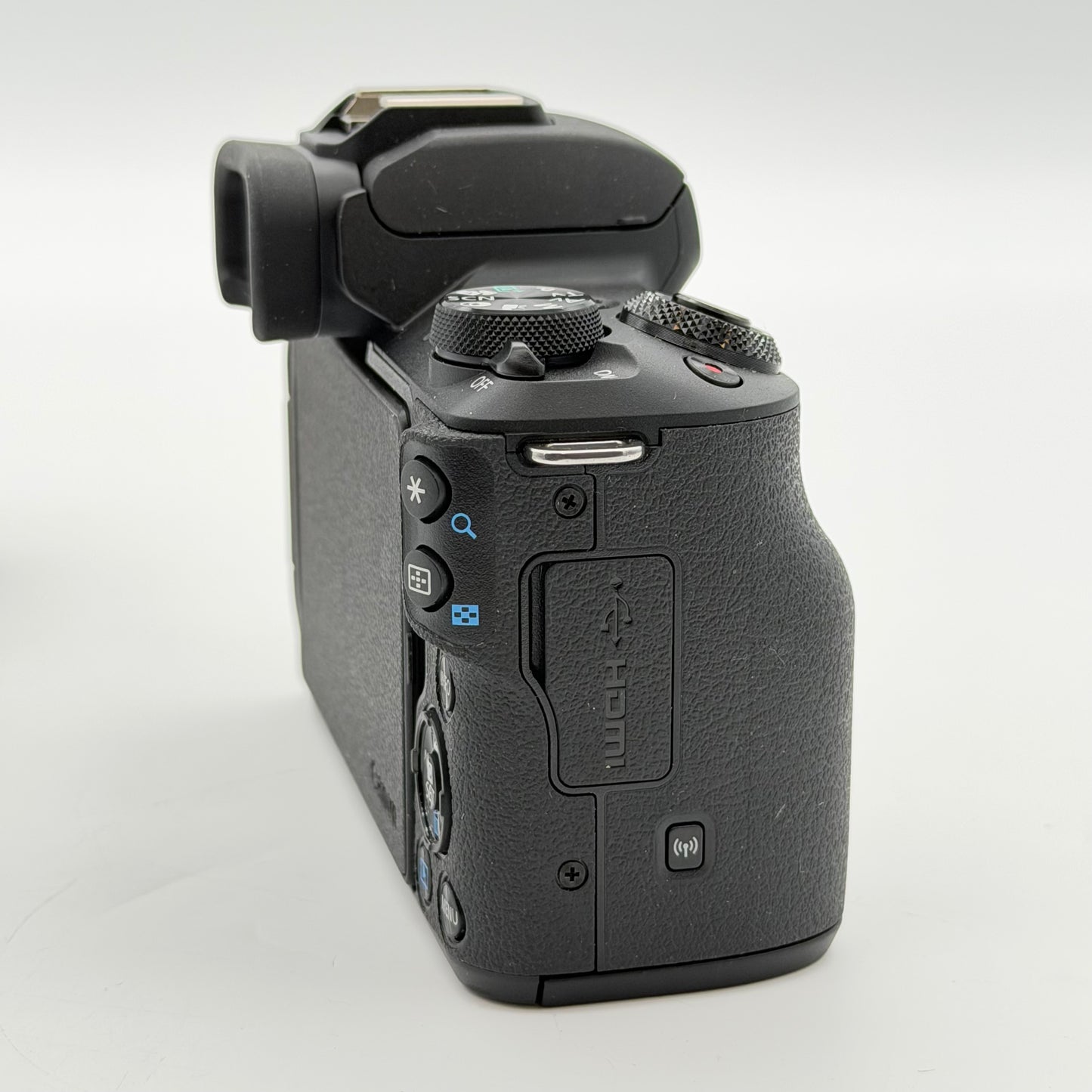 Canon EOS M50 Mark II Black Digital Camera New No Box w/ Charger Battery Strap