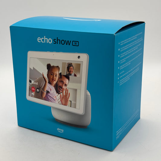 Amazon Echo Show 10 (3rd Gen) Smart Speaker - Glacier White