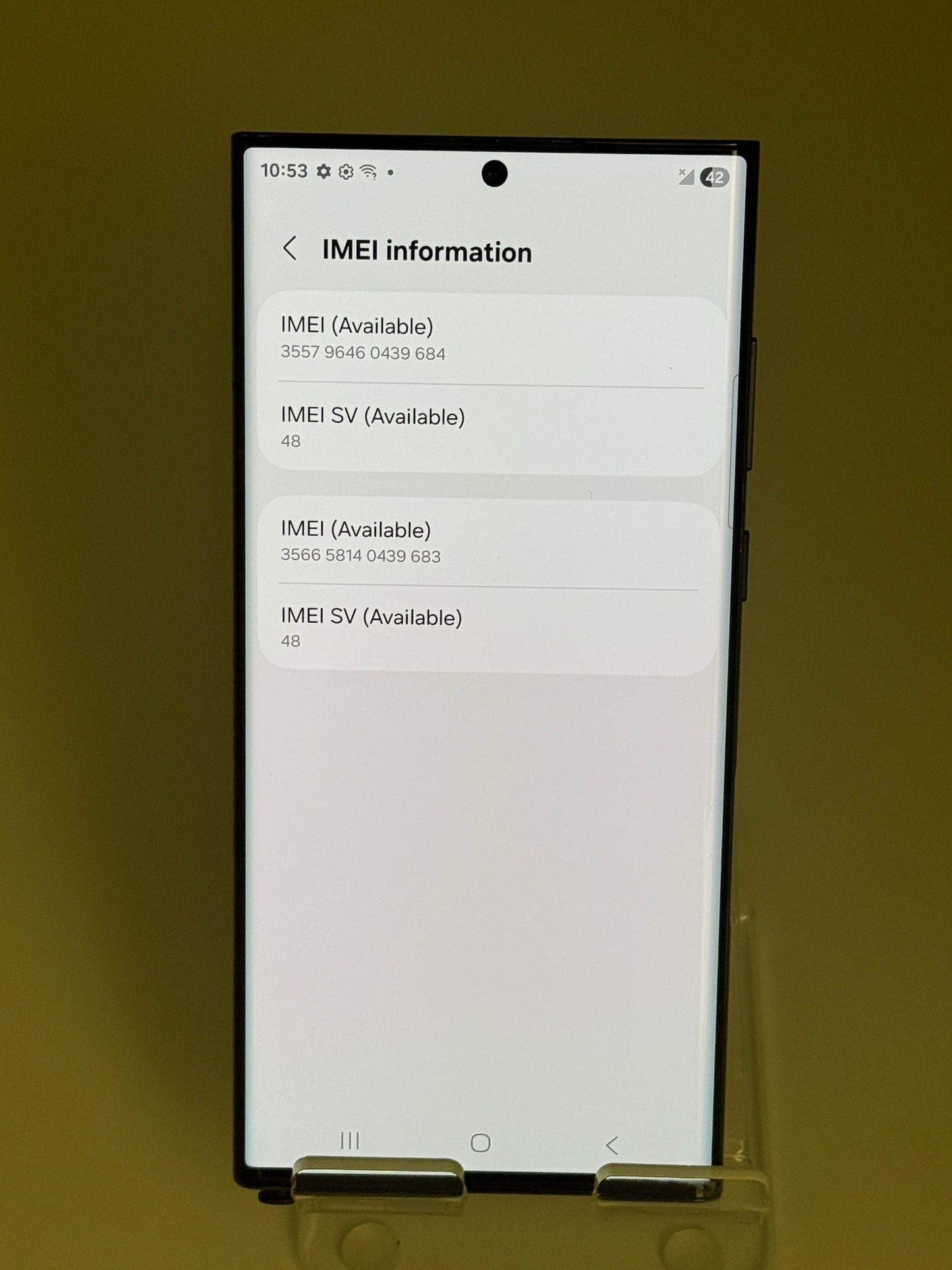 Samsung Galaxy S22 Ultra 128GB Black (Verizon SM-S908U PARTS ONLY)