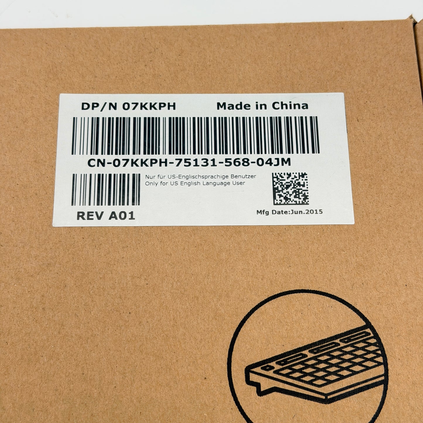 Dell A01 Keyboard (Open Box New)