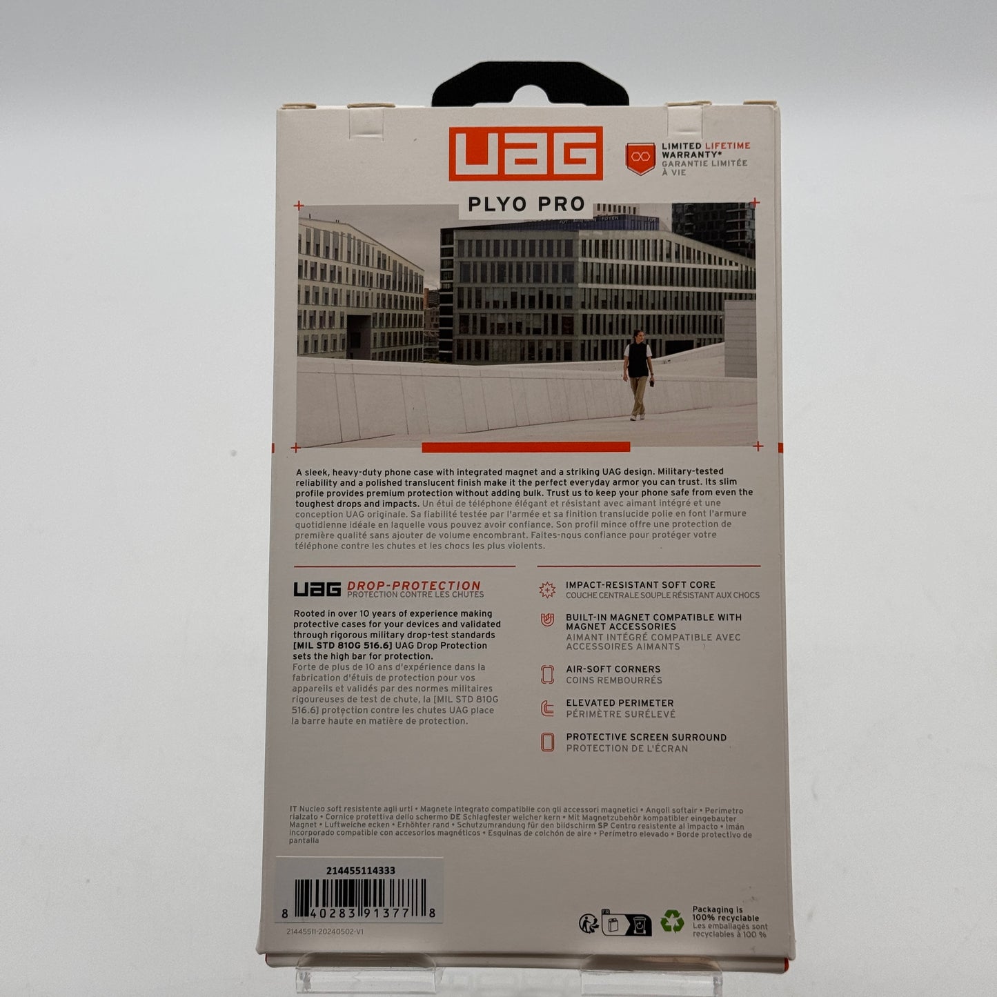 UAG Plyo Pro Phone Case for Samsung Galaxy Z Flip 6 - White - New In Box