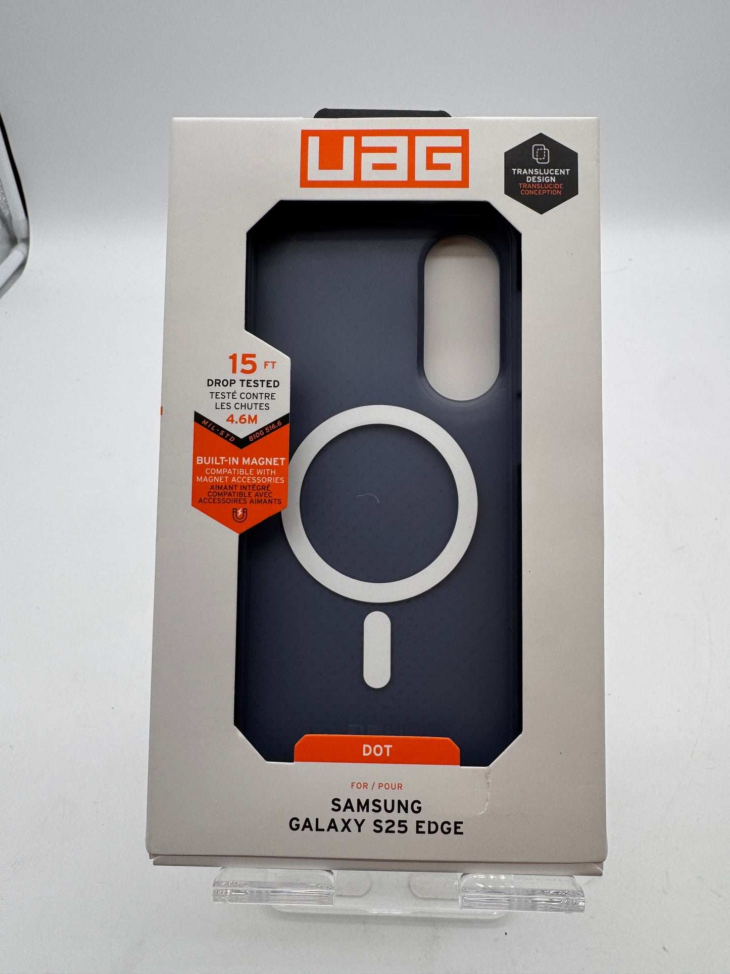 UAG DOT Phone Case for Samsung Galaxy S25 Edge - Gray - New In Box