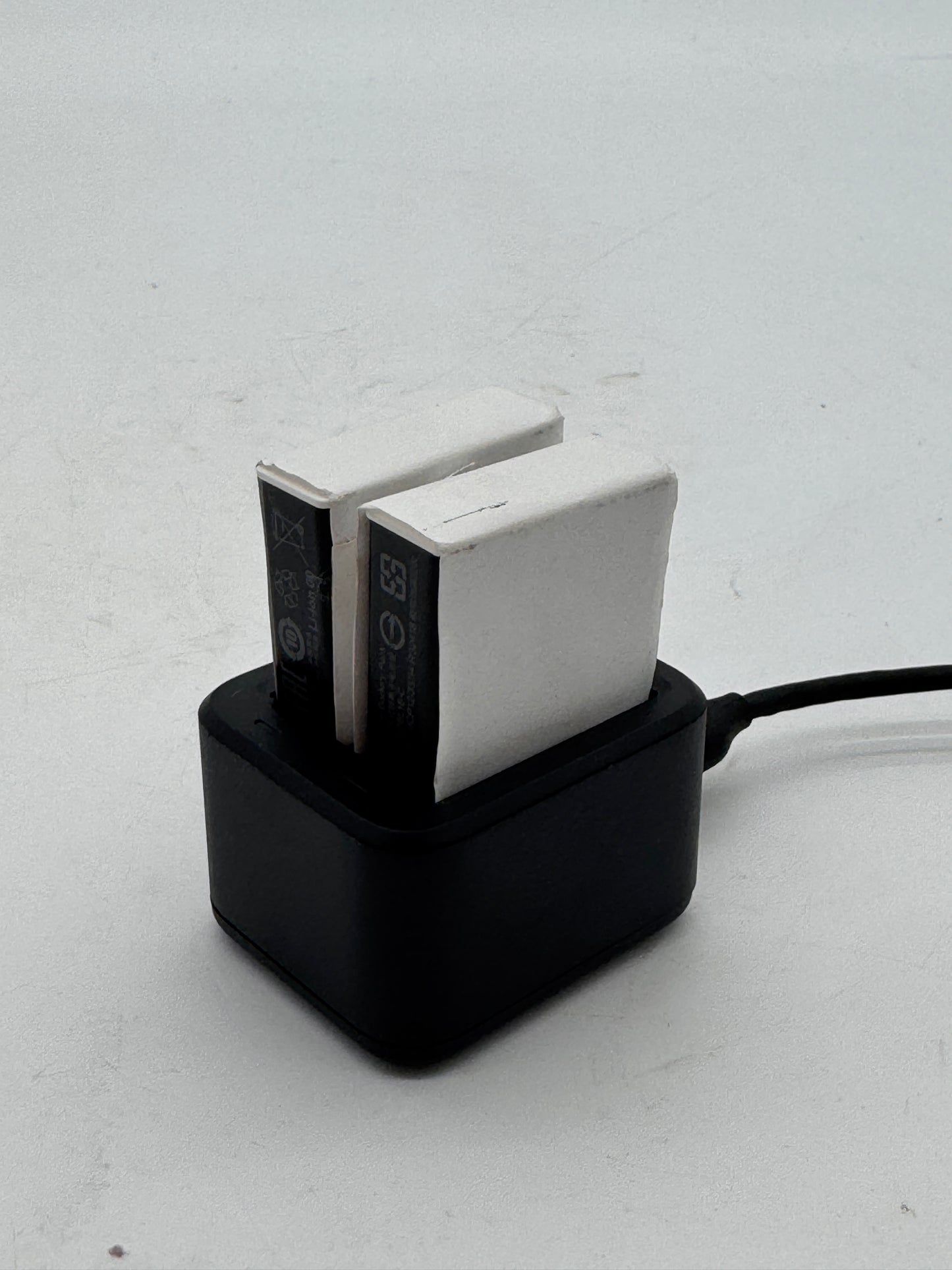 GoPro Dual Battery Charger + Battery for HERO12 Black/HERO11 Black/HERO10 Black/HERO9 Black - Black
