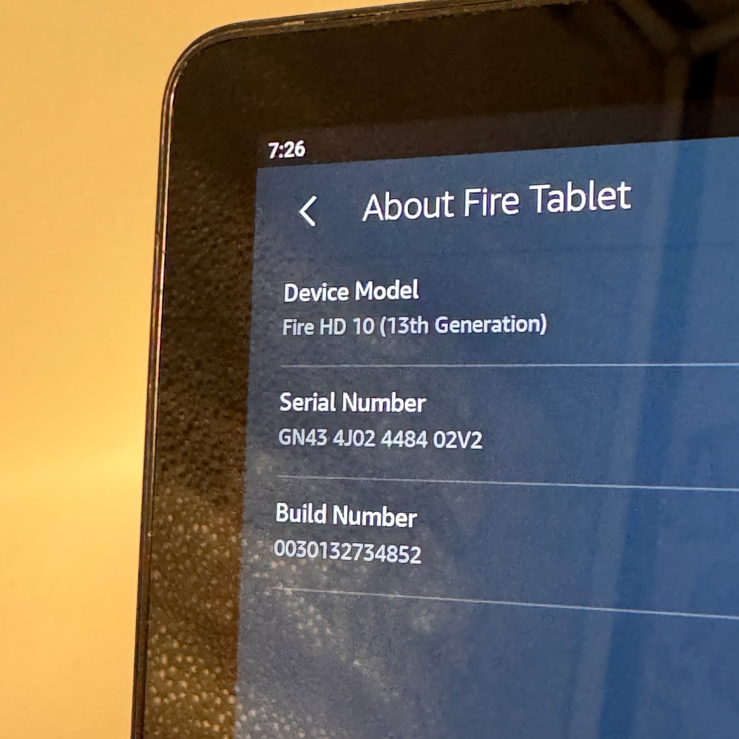 Amazon Fire HD 10 (13th Gen) Tablet - Black, Used - 32GB