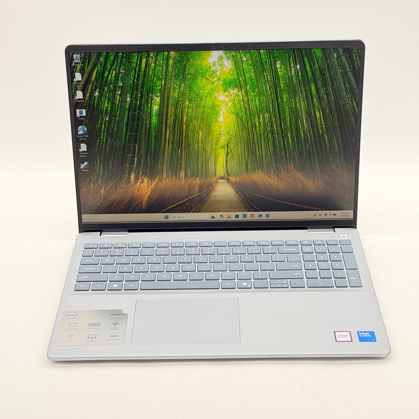 Dell Inspiron 16 5640 16" Laptop Intel Core 7 150U 16GB RAM 1TB SSD Tested Works