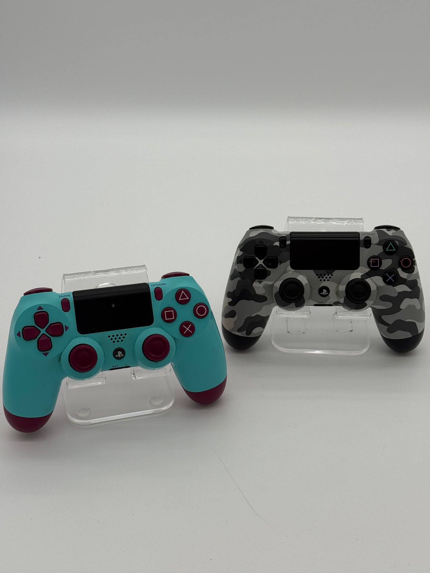 Sony PlayStation 4 Wireless Game Controller - Multi-Colored - Used Both Controllers included