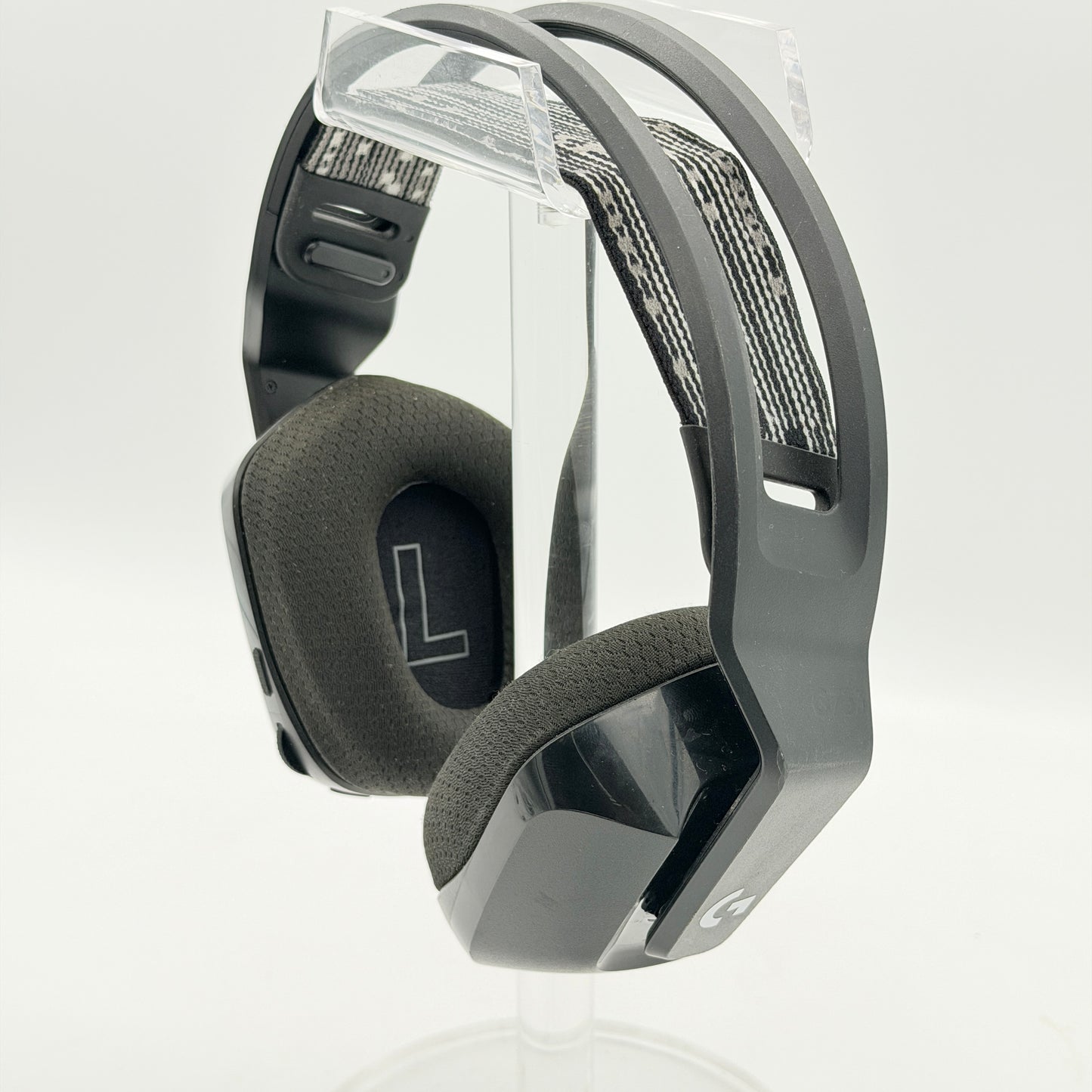 Logitech G733 LIGHTSPEED Wireless Gaming Headset Black W/ USB Receiver Mic TESTED