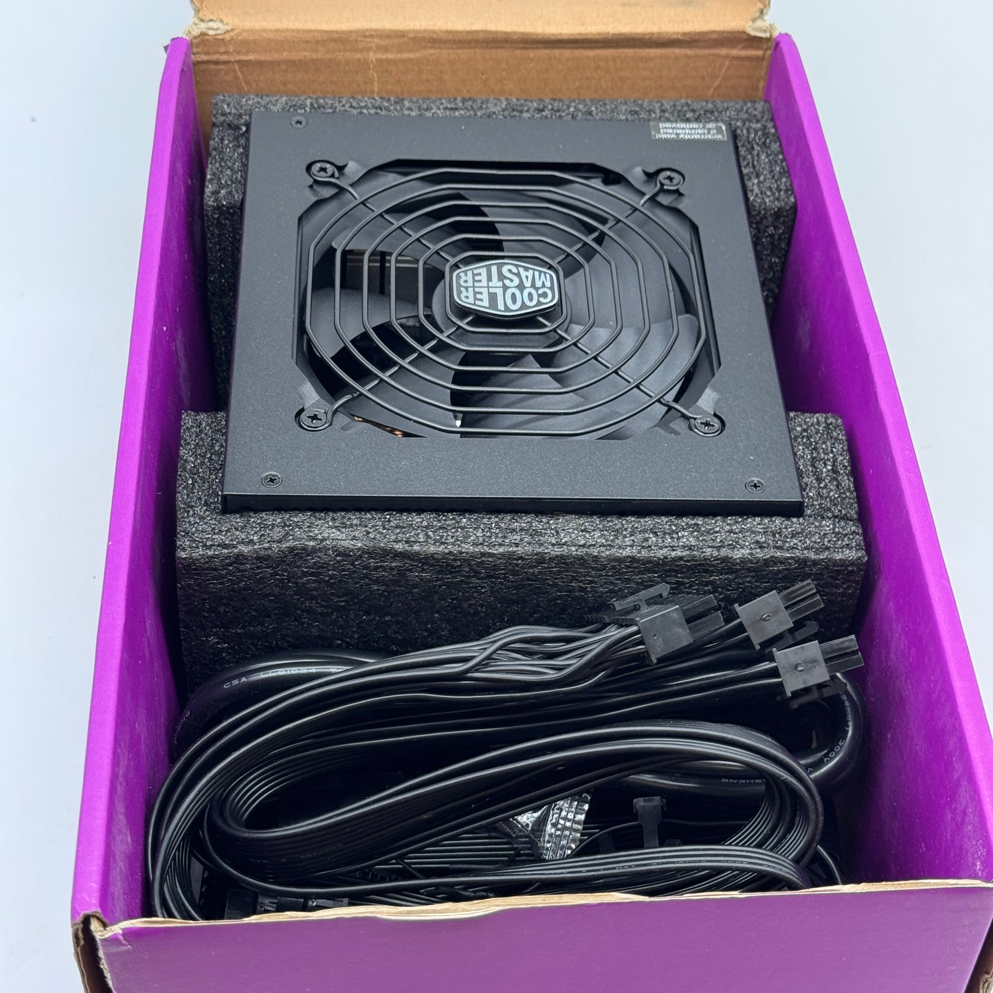 Cool Master MWE 850 V2 850W 80 Plus Gold Power Supply Black - New Open Box