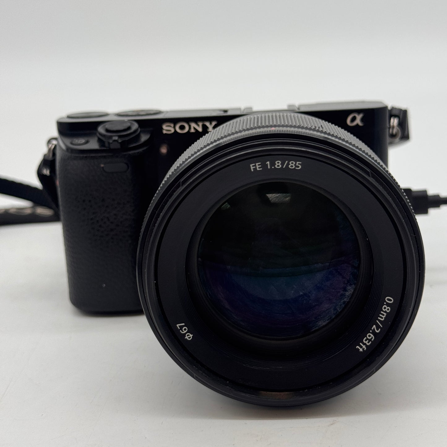 Sony A6000 Digital Camera Black - Broken Flash with Cosmetic Issues