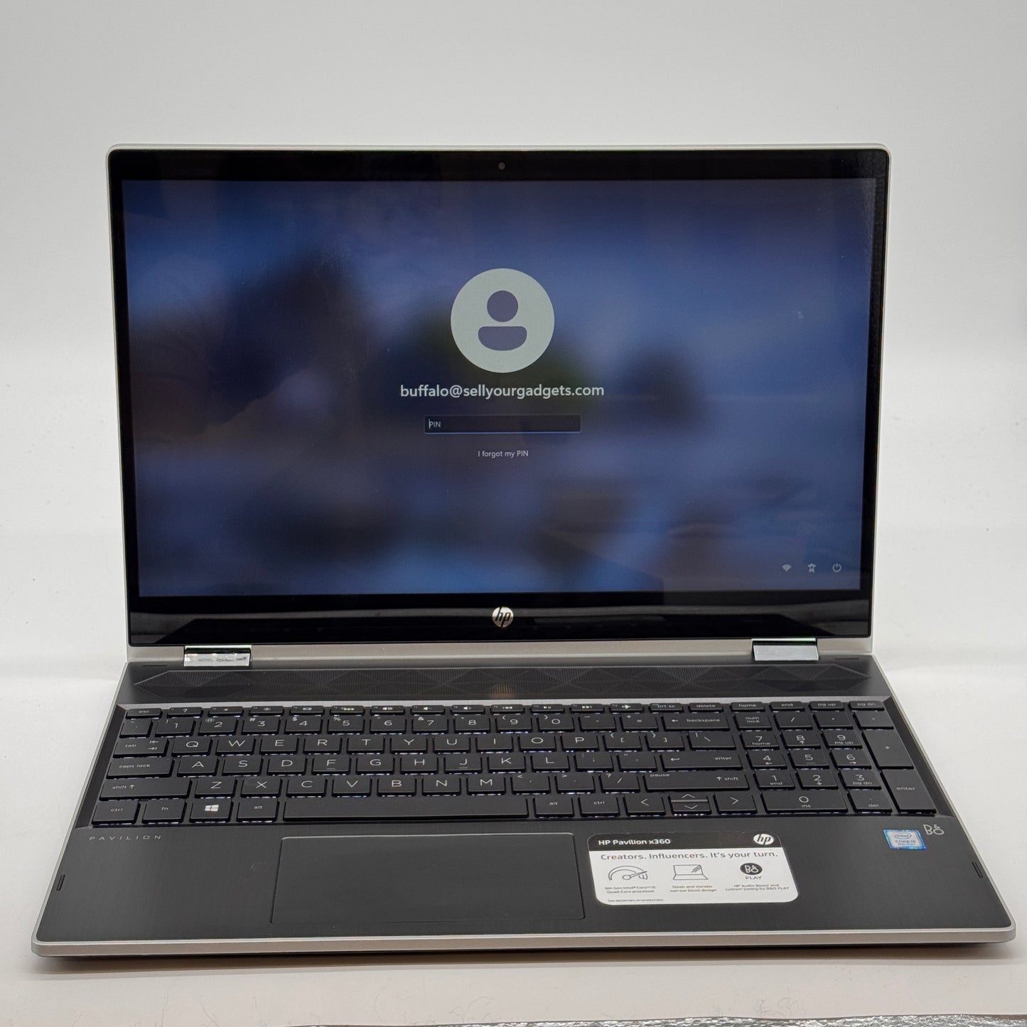 HP Pavilion x360 15-inch 15-cr0035nr i5 8th Gen 8GB RAM 1TB Silver Laptop