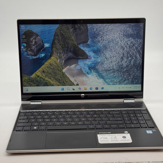 HP Pavilion x360 15-inch 15-cr0035nr i5 8th Gen 8GB RAM 1TB Silver Laptop