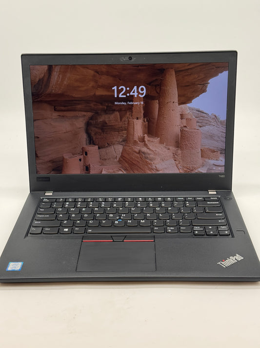 Lenovo Thinkpad T480 Laptop - Black - Broken Parts - Core i7, 16GB RAM, 256GB HDD