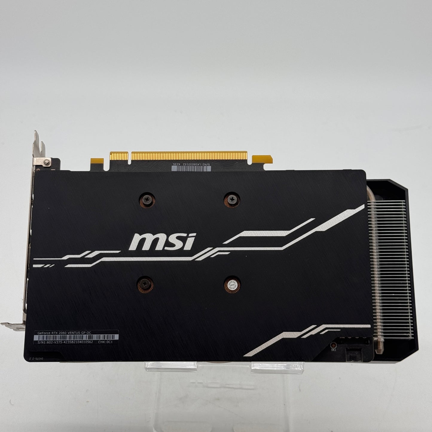 MSI GeForce RTX 2060 Ventus 6GB GP OC GDDR6 Graphics Card Multi-Colored