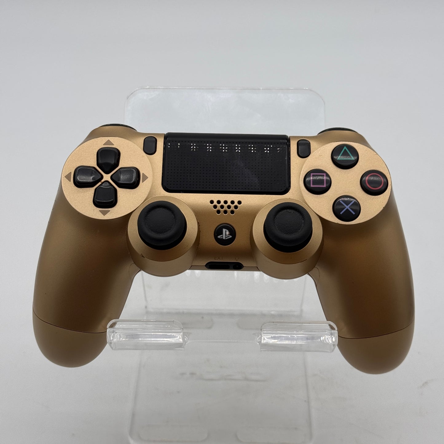 Sony PS4 CUH-ZCT2U Video Game Controller Gold BROKEN