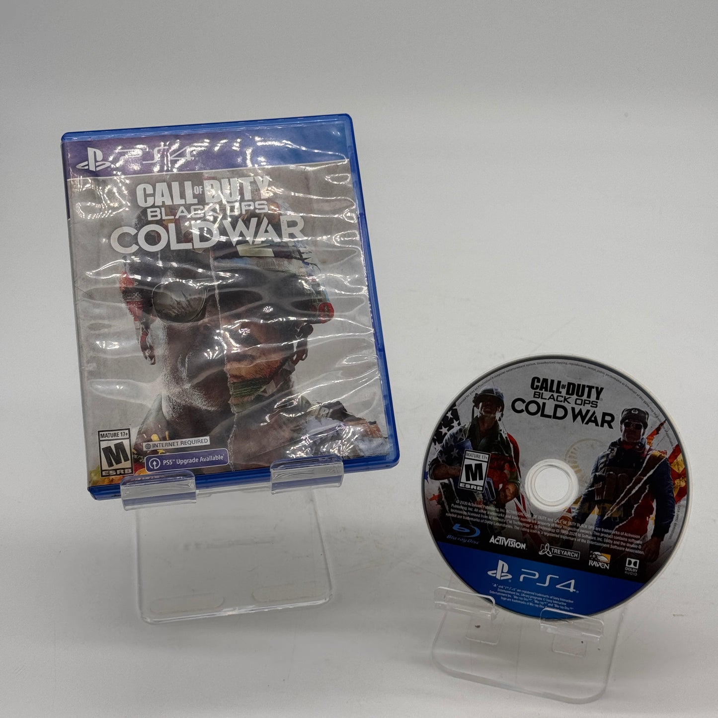 Playstation 4 Call of Duty Black Ops Cold War Video Game with Box