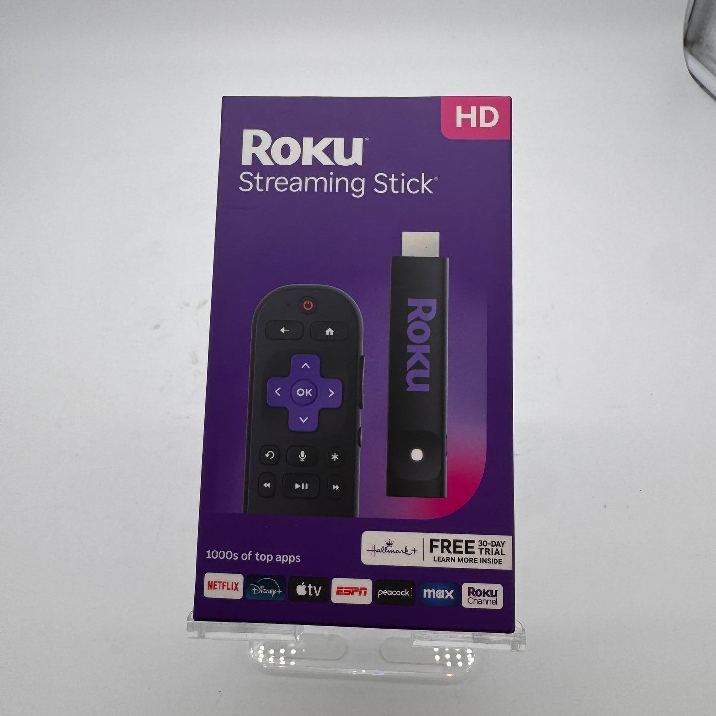 Roku Streaming Stick 2025 HD Media Streamer Black New In Box