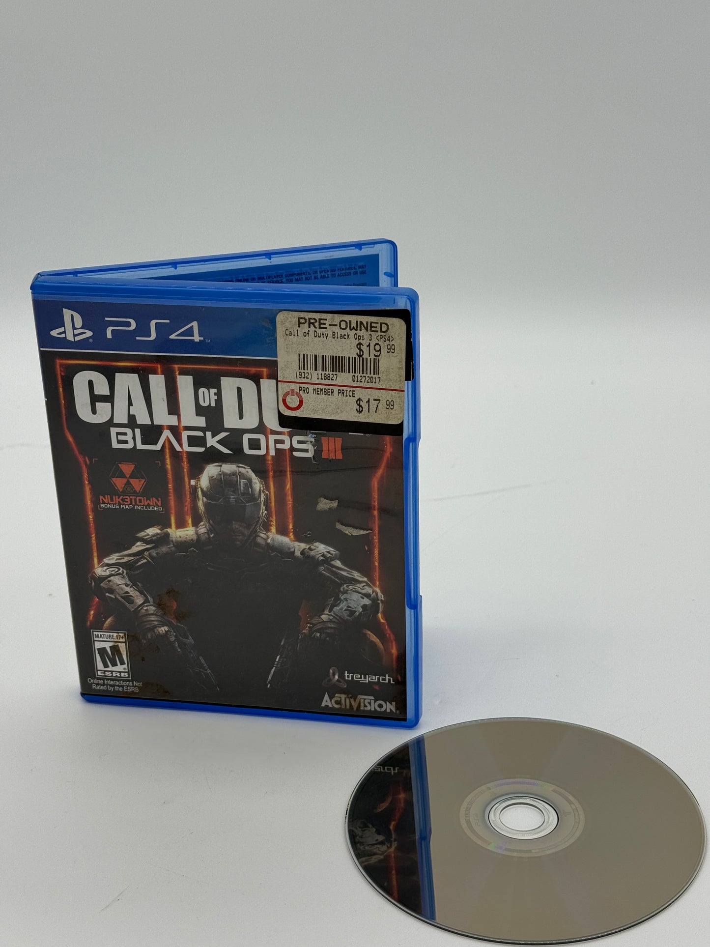 Call of Duty: Black Ops III for Playstation 4 - Used with Box