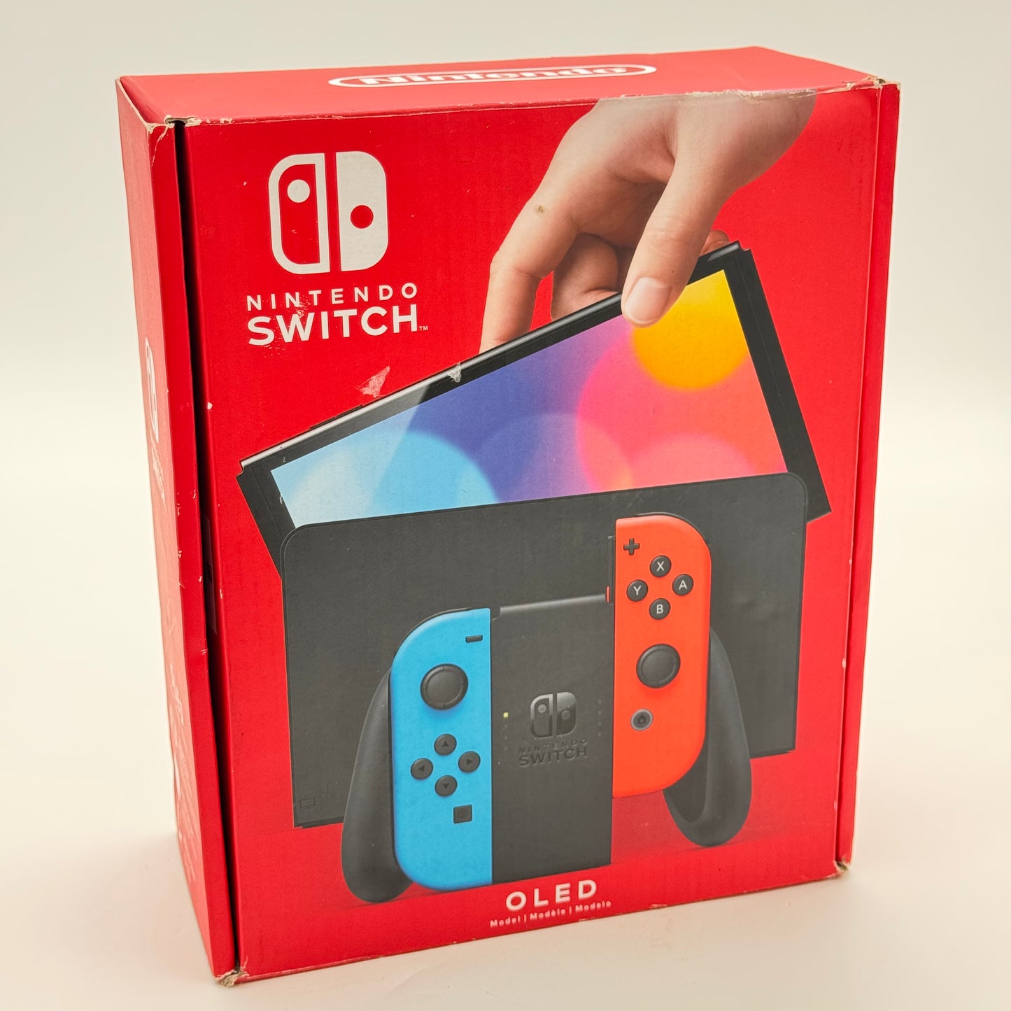 Nintendo Switch OLED Model (HEG-001) 64GB W/ Extra JoyCons & Box
