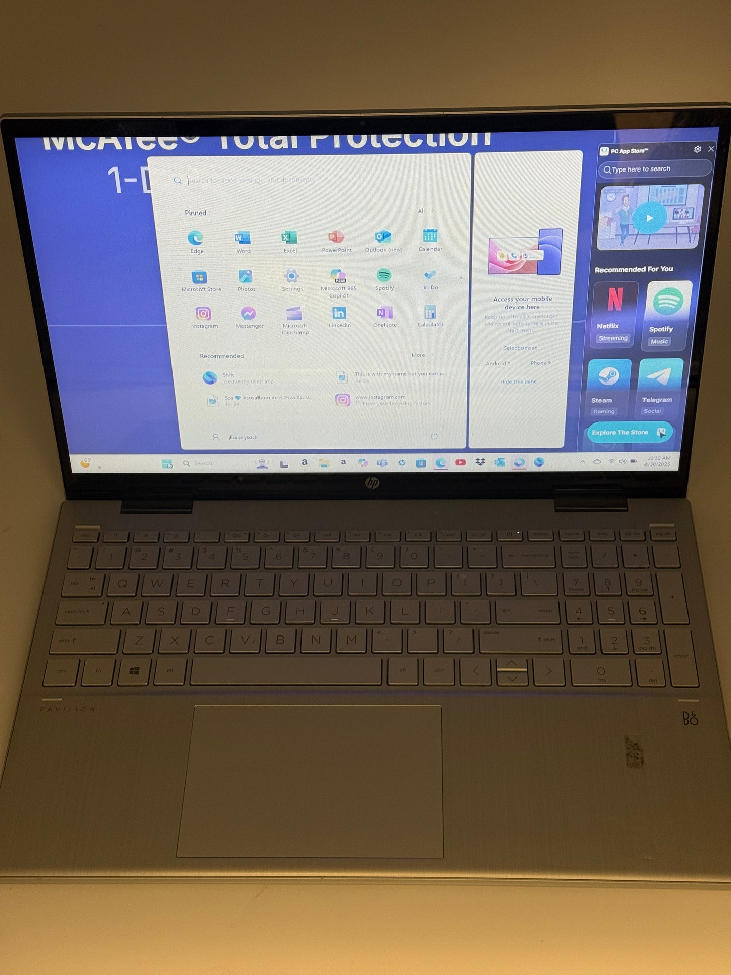 HP 15-er0095nr Laptop - Core i5, 8GB RAM, 256GB HDD, Gray, Used - A