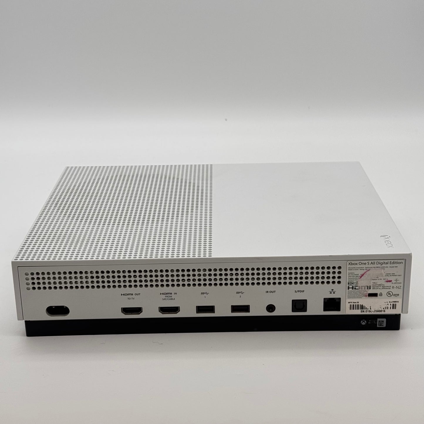 Microsoft Xbox One S All-Digital Edition 512GB White 2019 Used