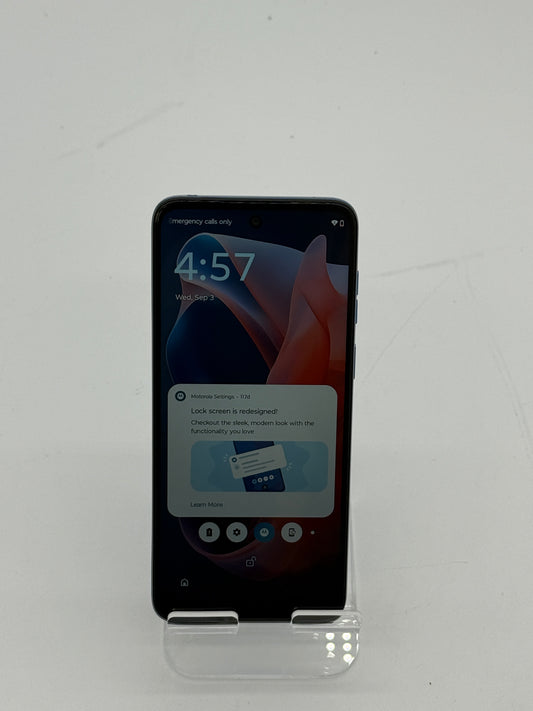 Motorola moto g play 2024 - AT&T Locked - Blue - 64GB