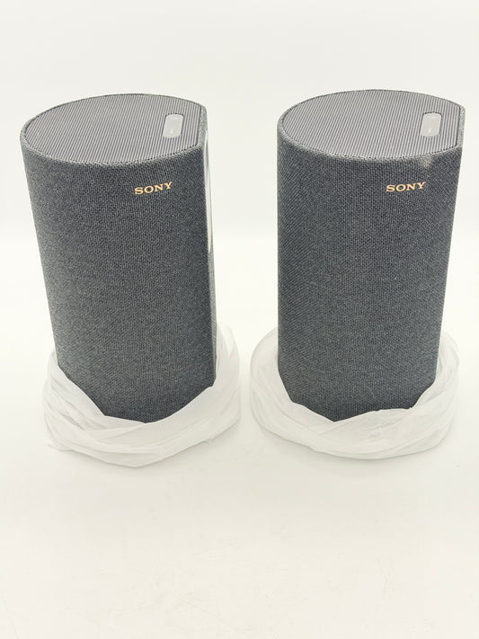 Sony SA-RS5 Wireless Rear Speakers with Built-in Battery Black New In Box