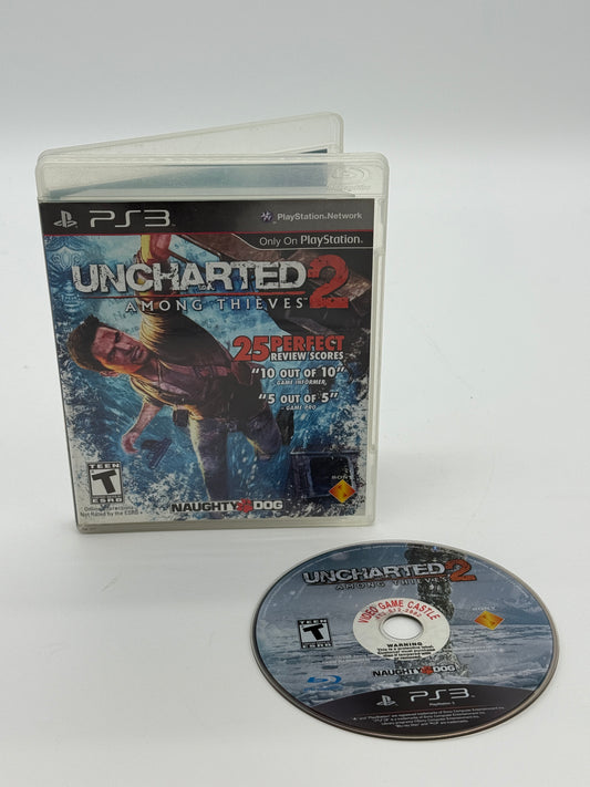 Used Uncharted 2: Among Thieves for Playstation 3 - Complete with Box