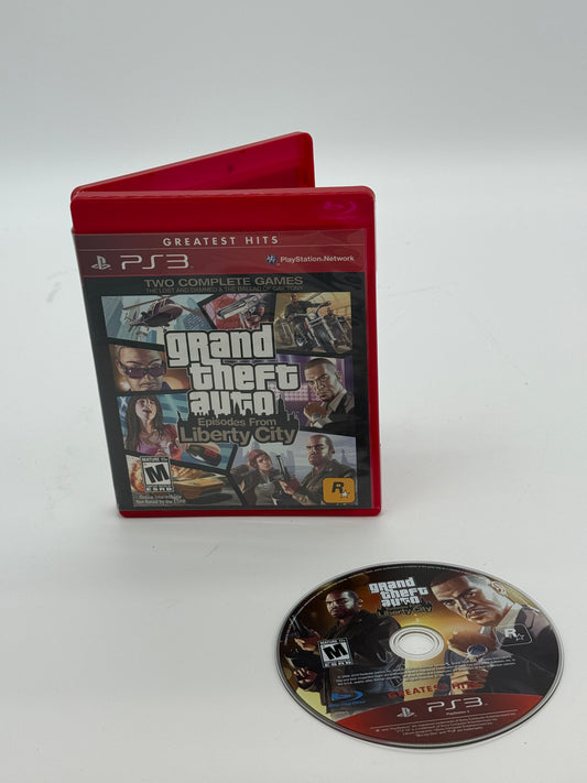 Grand Theft Auto: Episodes from Liberty City for Playstation 3 - Used with Box