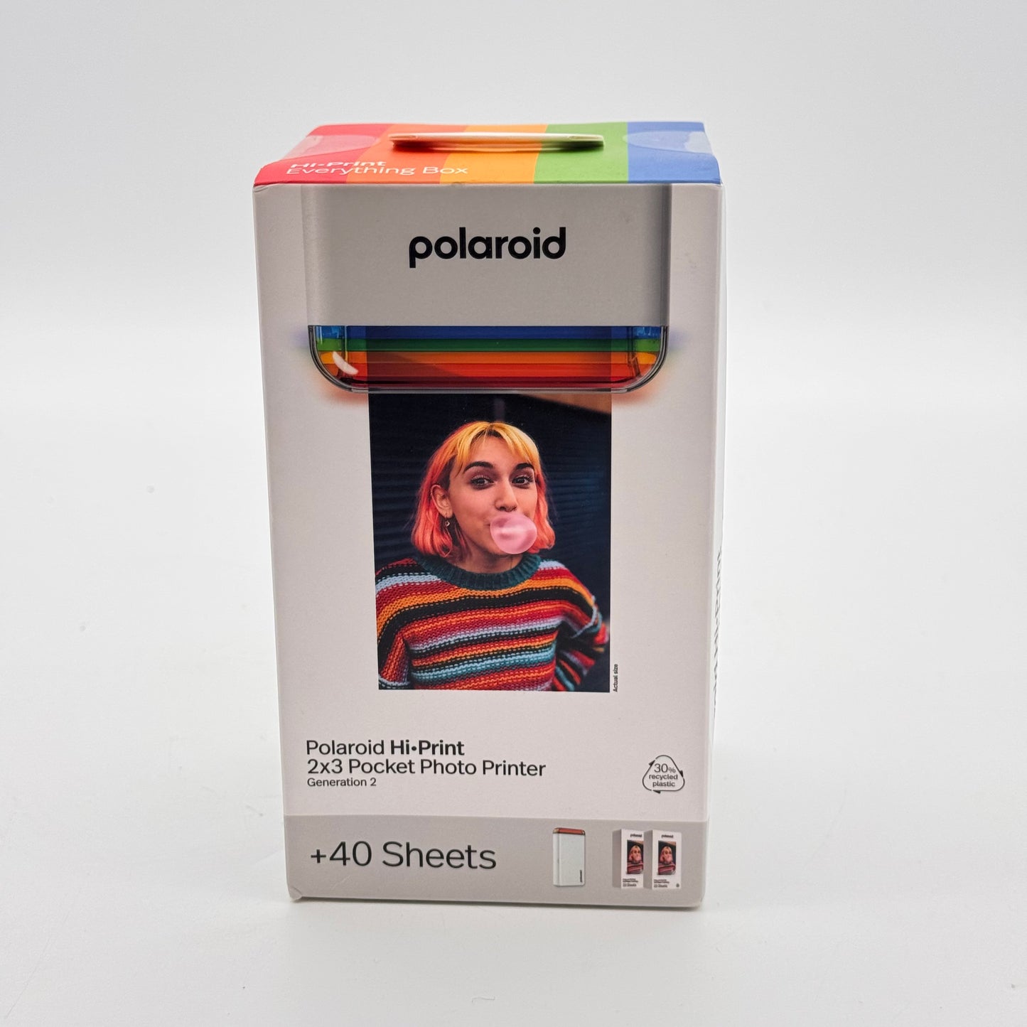 Polaroid Hi-Print 2x3 Pocket Photo Printer Gen 2 White New In Box