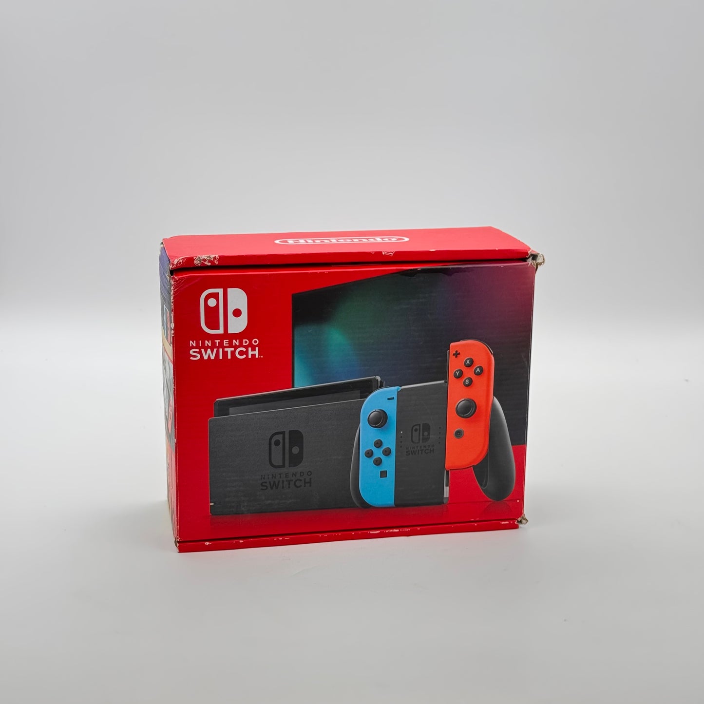 Nintendo Switch Console HAC-001 V2 32GB w/ Joy Con + Dock + AC + Box