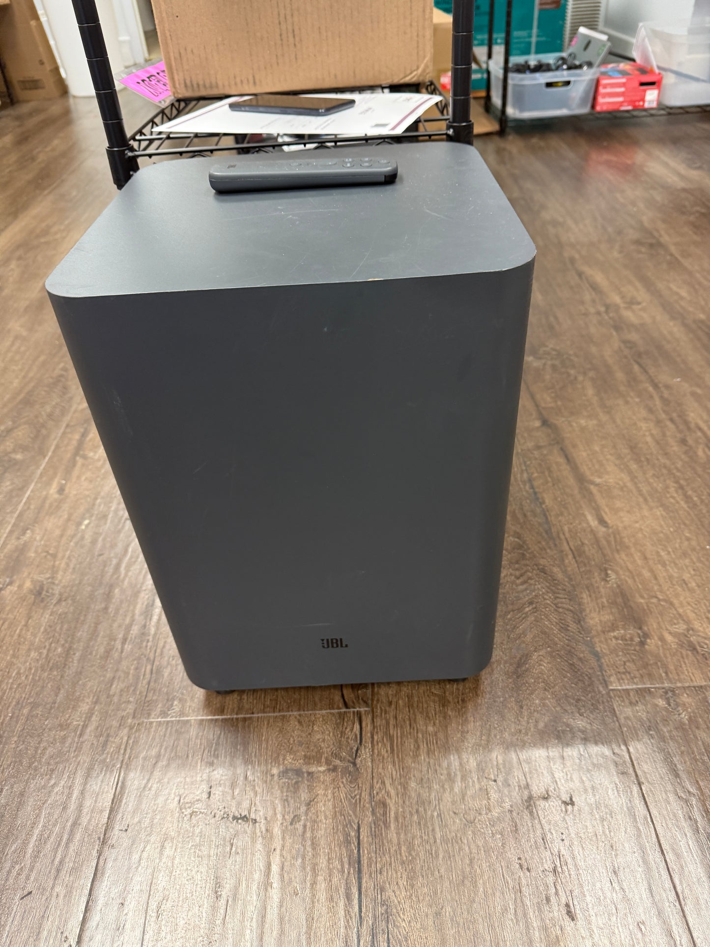 JBL 5.1 SOUNDBAR with Wireless Subwoofer Space Gray Used Cables Included.