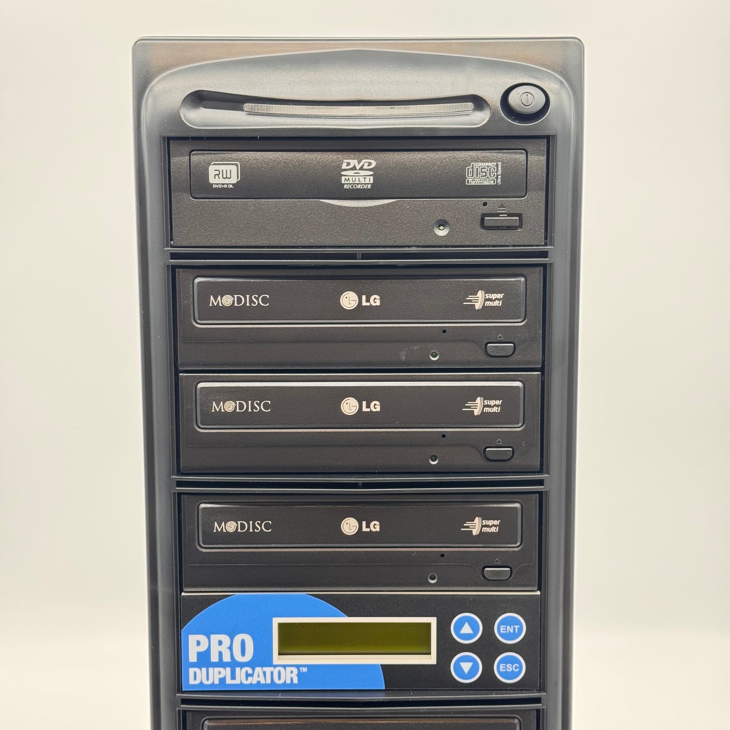 LG ProDuplicator 1-to-7 CD DVD R/RW Standalone Duplicator Tower Burner Copier (Tested Working)