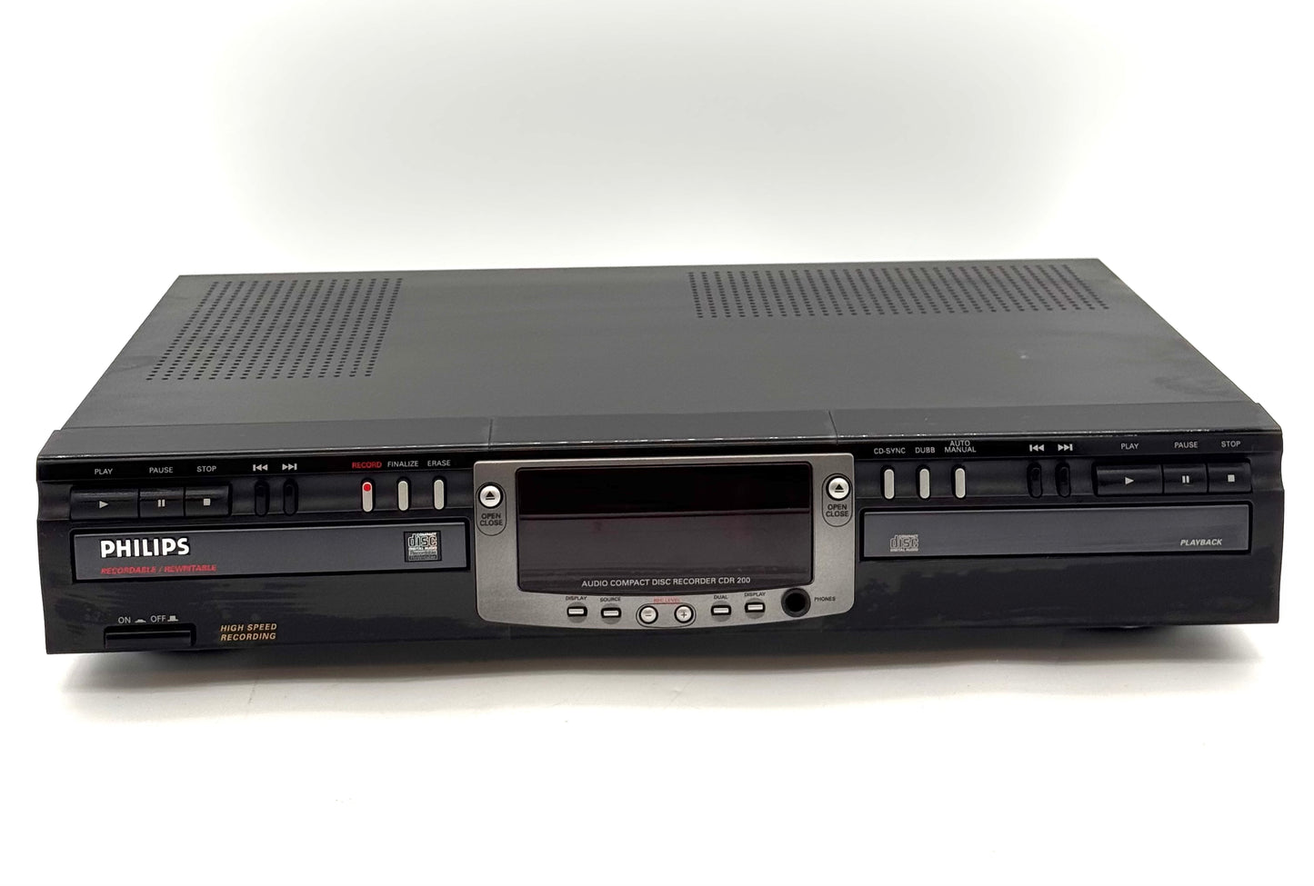 VTG Philips CDR-200 Audio CD Compact Disc Recorder HiFi Audio