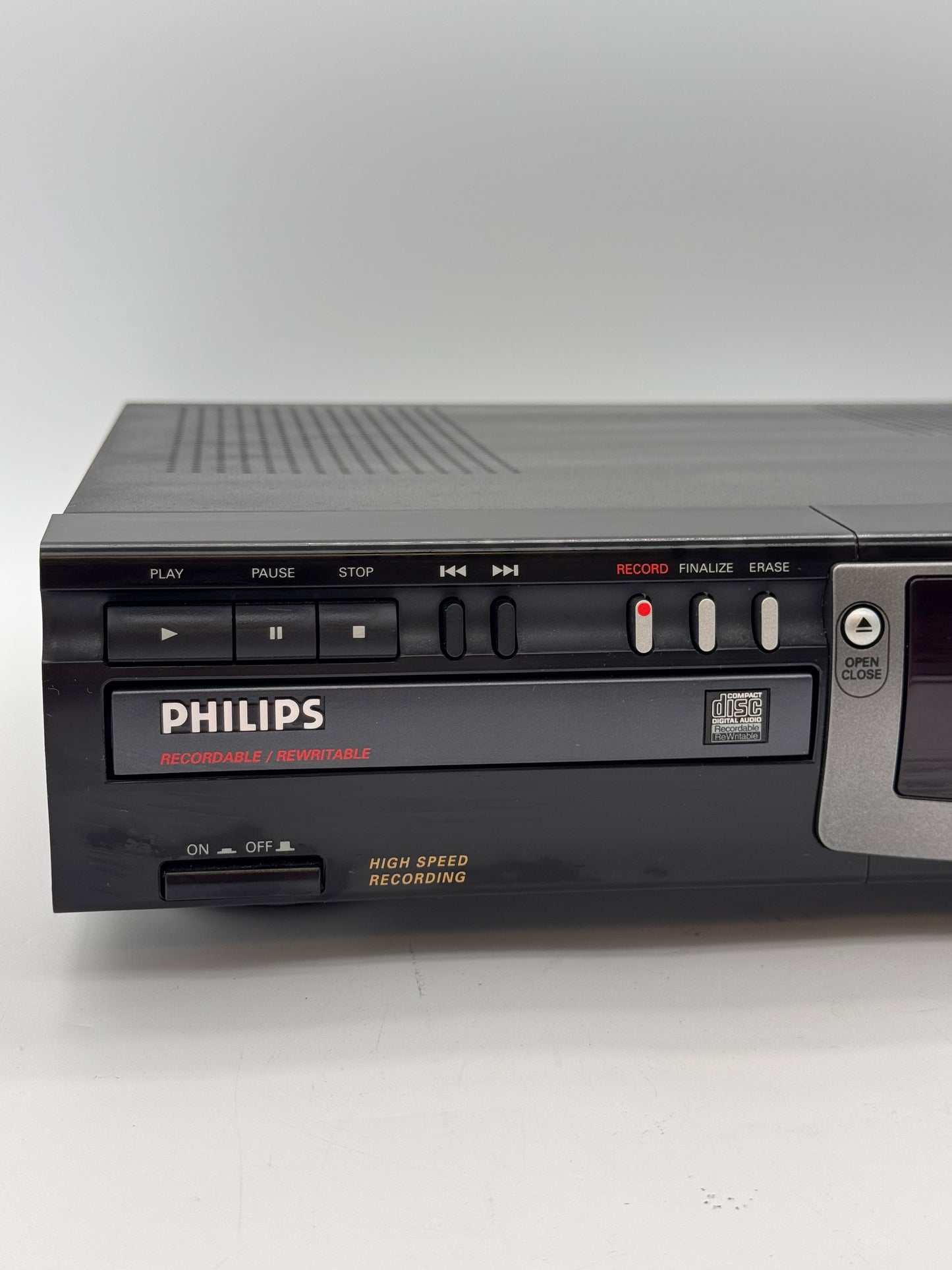 VTG Philips CDR-200 Audio CD Compact Disc Recorder HiFi Audio