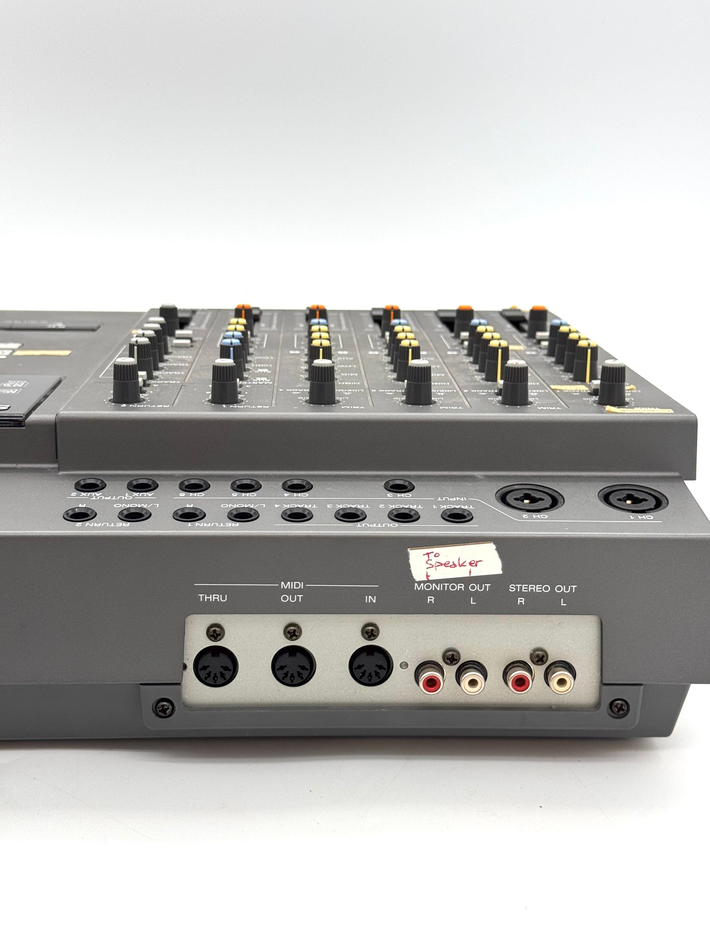Sony MiniDisc Multitrack Recorder MDM-X4 Pro Audio Equipment Gray Used
