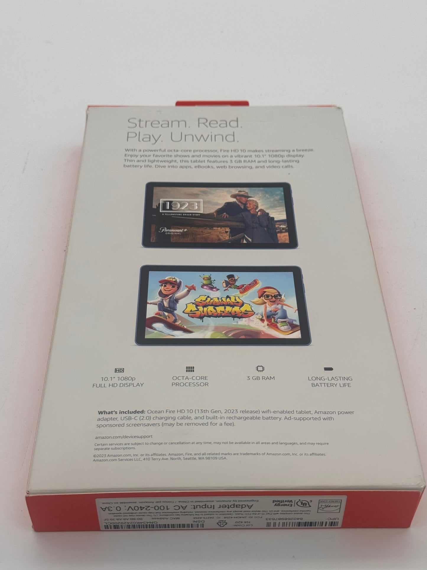 Amazon Fire HD 10 (13th Gen) KFTRA4 - 32GB Tablet - New In Box